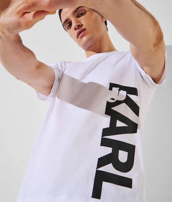Karl Lagerfeld T-SHIRT DE PLAGE AVEC LOGO KARL