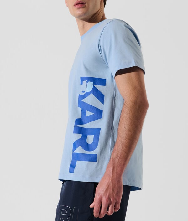 Karl Lagerfeld T-SHIRT DE PLAGE AVEC LOGO KARL