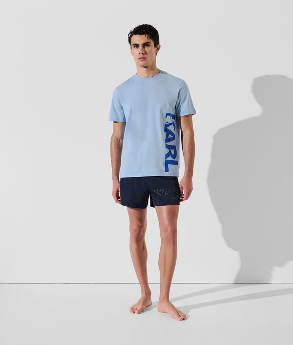 Karl Lagerfeld T-SHIRT DE PLAGE AVEC LOGO KARL