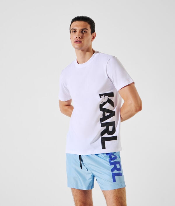 karl lagerfeld T-SHIRT DE PLAGE AVEC LOGO KARL