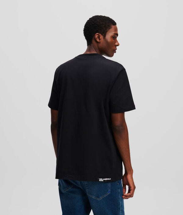 Karl Lagerfeld T-SHIRT EFFET DÉLAVÉ KLJ MONOGRAM
