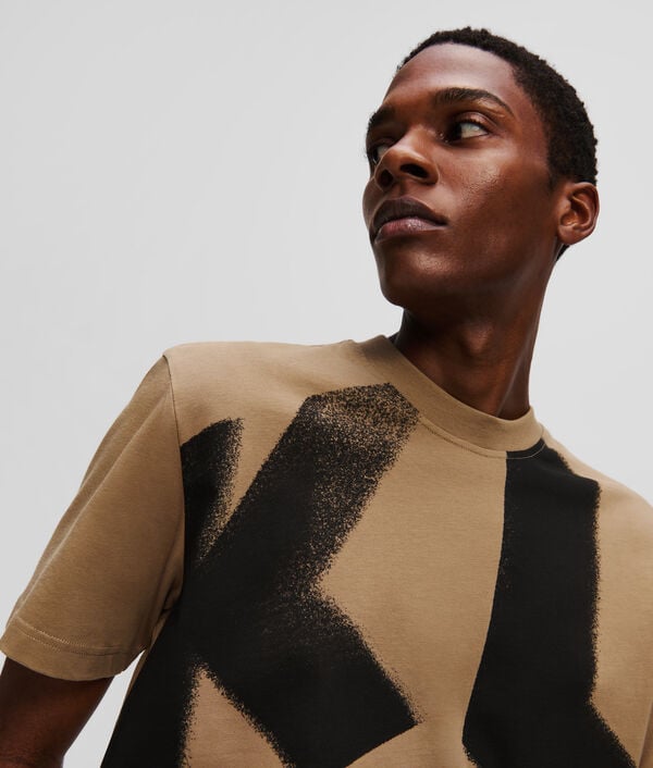 Karl Lagerfeld T-SHIRT EFFET DÉLAVÉ KLJ MONOGRAM