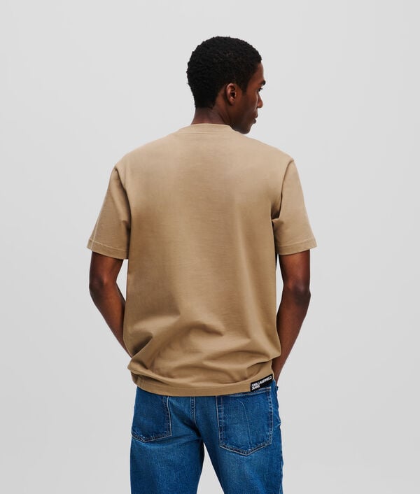 Karl Lagerfeld T-SHIRT EFFET DÉLAVÉ KLJ MONOGRAM