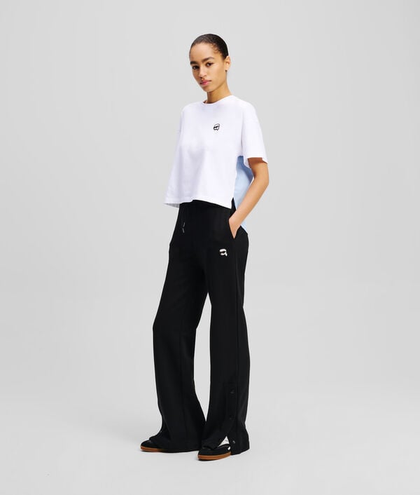 Karl Lagerfeld T-SHIRT EN TISSU MÉLANGÉ IKON