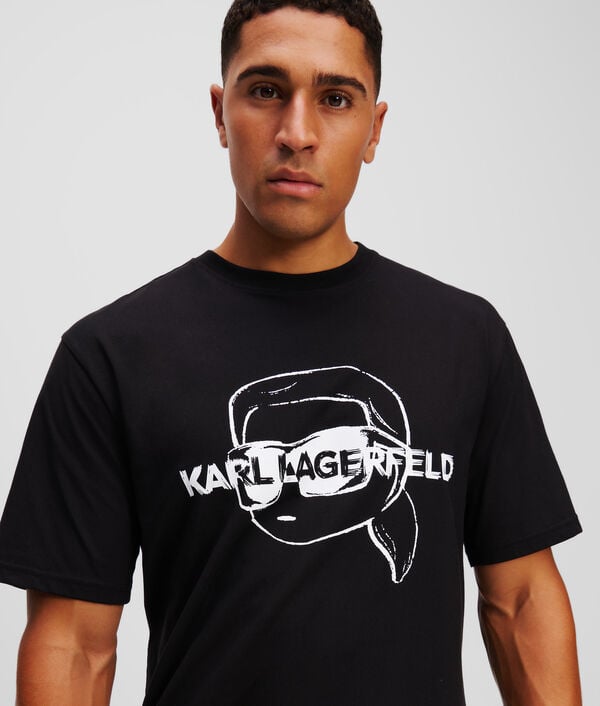 Karl Lagerfeld T-SHIRT GRAPHIQUE IKON