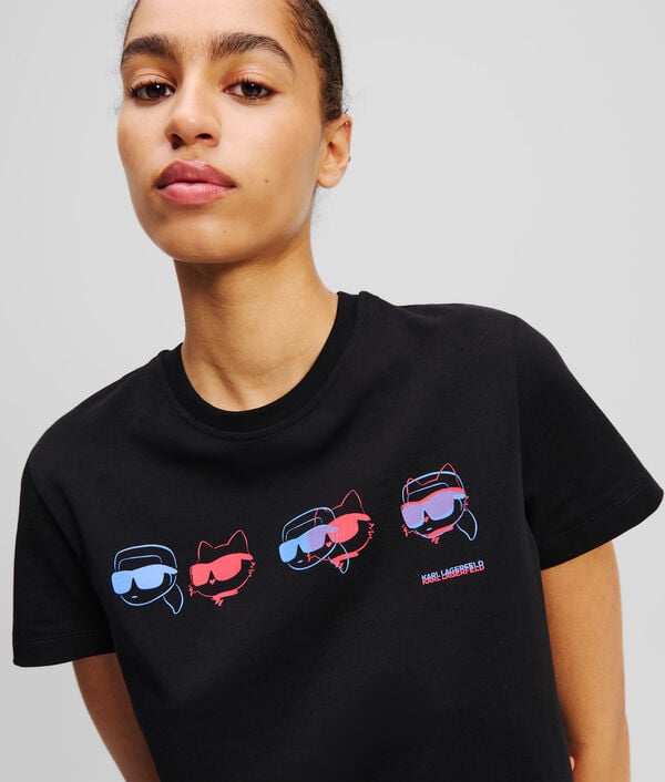 Karl Lagerfeld T-SHIRT IKON AUX COULEURS VIVES