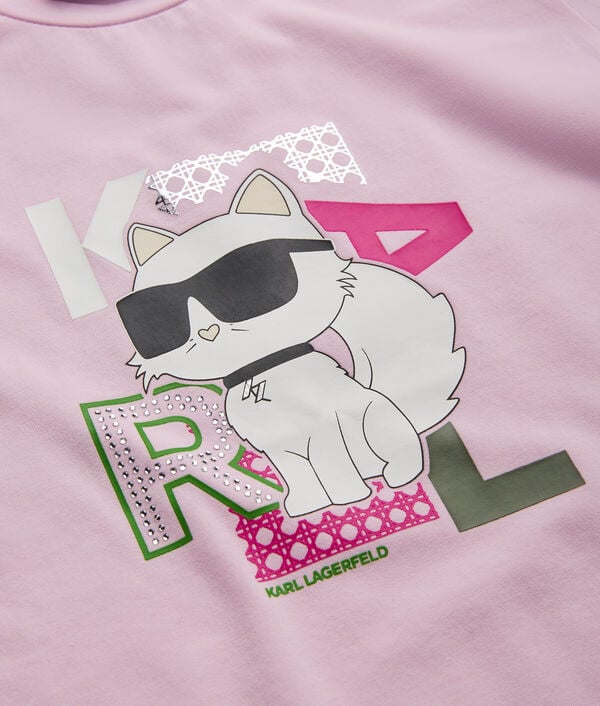 Karl Lagerfeld T-SHIRT IKON CHOUPETTE POUR FILLES