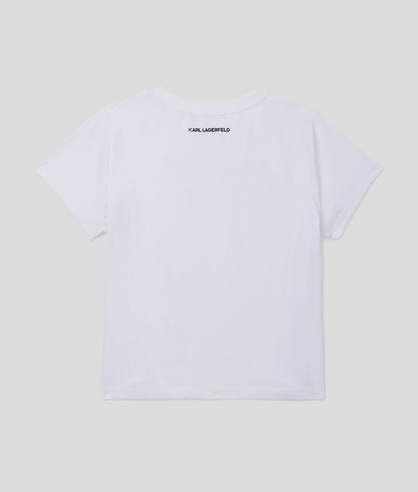 Karl Lagerfeld T-SHIRT IKON CHOUPETTE POUR FILLES