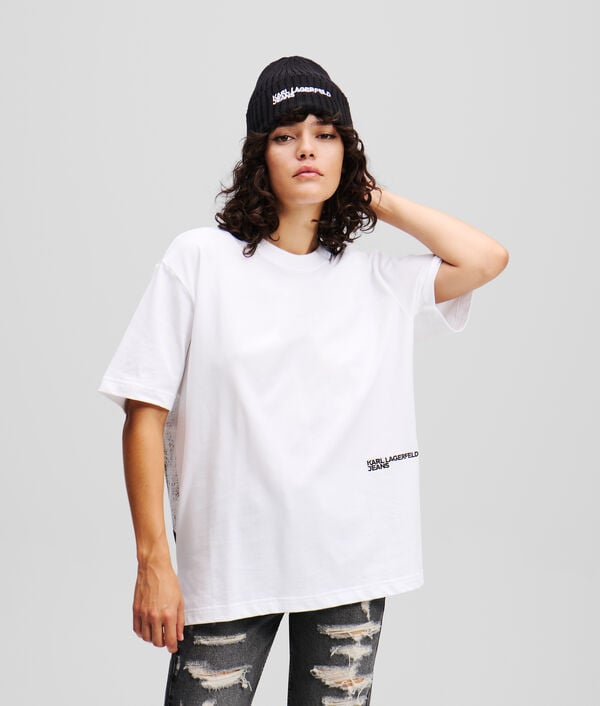 Karl Lagerfeld T-SHIRT IMPRIMÉ GRAPHIQUE KARL