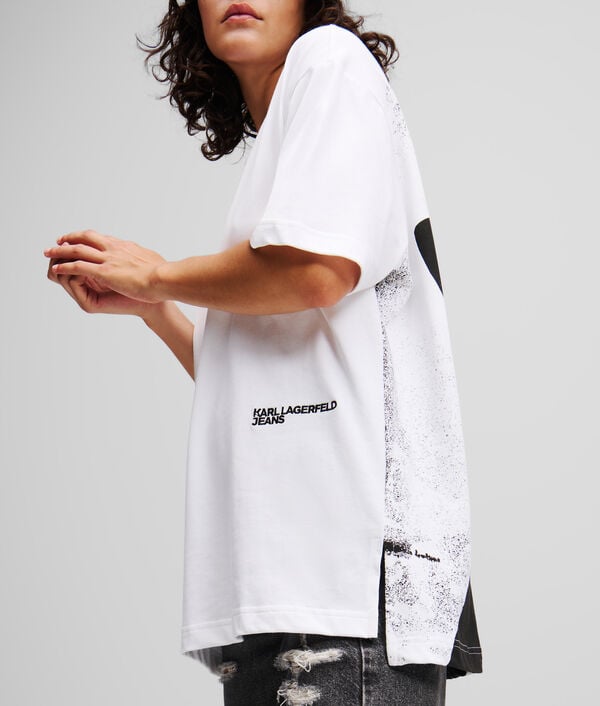 Karl Lagerfeld T-SHIRT IMPRIMÉ GRAPHIQUE KARL