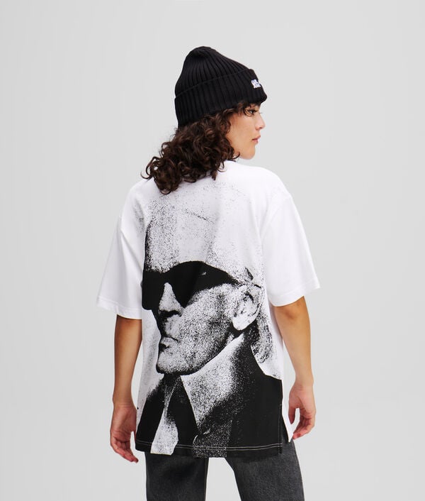 karl lagerfeld T-SHIRT IMPRIMÉ GRAPHIQUE KARL