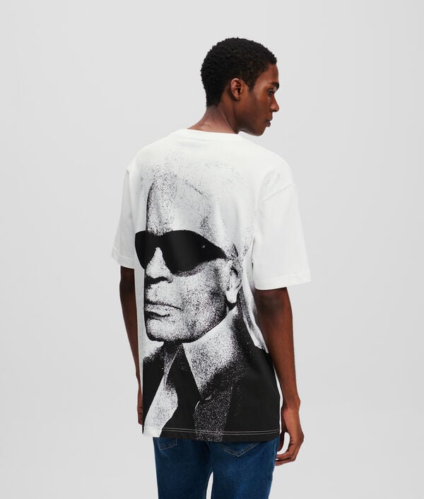 karl lagerfeld T-SHIRT IMPRIMÉ GRAPHIQUE KARL