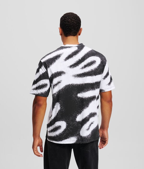 Karl Lagerfeld T-SHIRT KARL AUTOGRAPH GRAFFITI