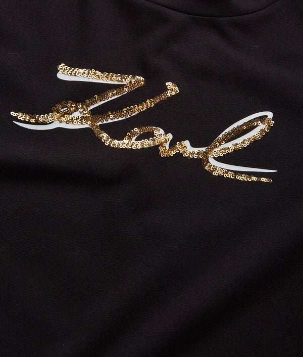Karl Lagerfeld T-SHIRT KARL SIGNATURE POUR FILLES