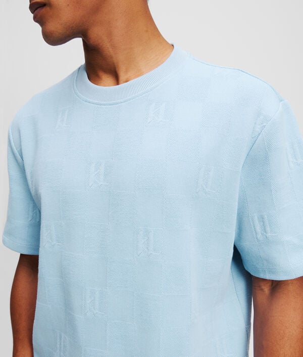 Karl Lagerfeld T-SHIRT KL MONOGRAM VÉRIFIÉ