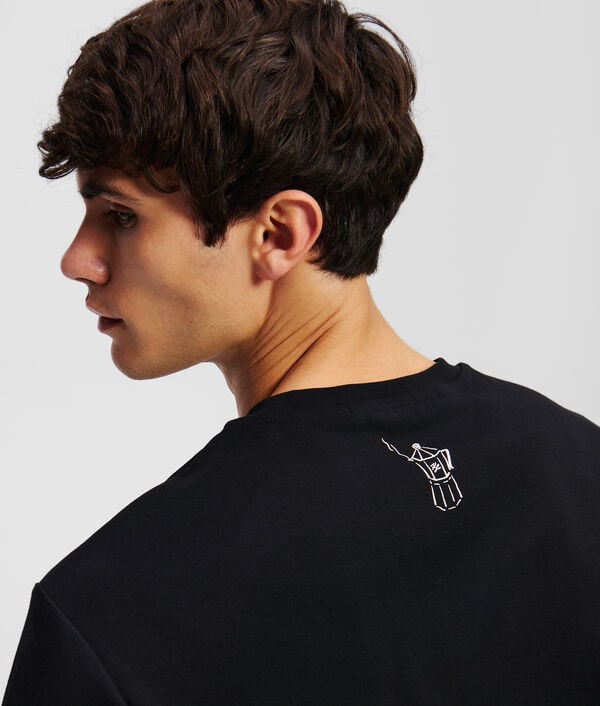 Karl Lagerfeld T-SHIRT KL X JORGE PARRA