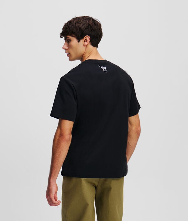 Karl Lagerfeld T-SHIRT KL X JORGE PARRA