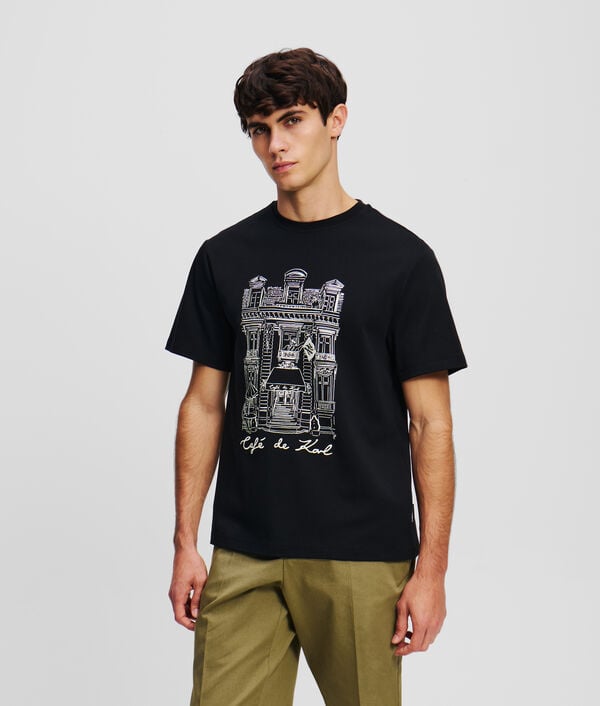 karl lagerfeld T-SHIRT KL X JORGE PARRA