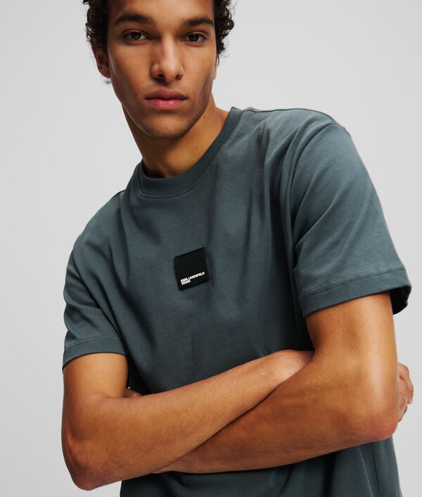 Karl Lagerfeld T-SHIRT KLJ À OURLET INCURVÉ