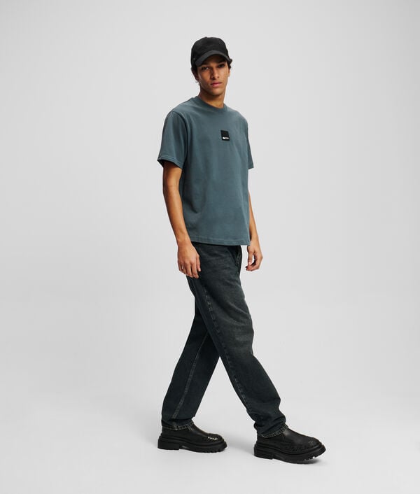 Karl Lagerfeld T-SHIRT KLJ À OURLET INCURVÉ