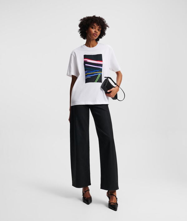 Karl Lagerfeld T-SHIRT LOVE UNLOCKED