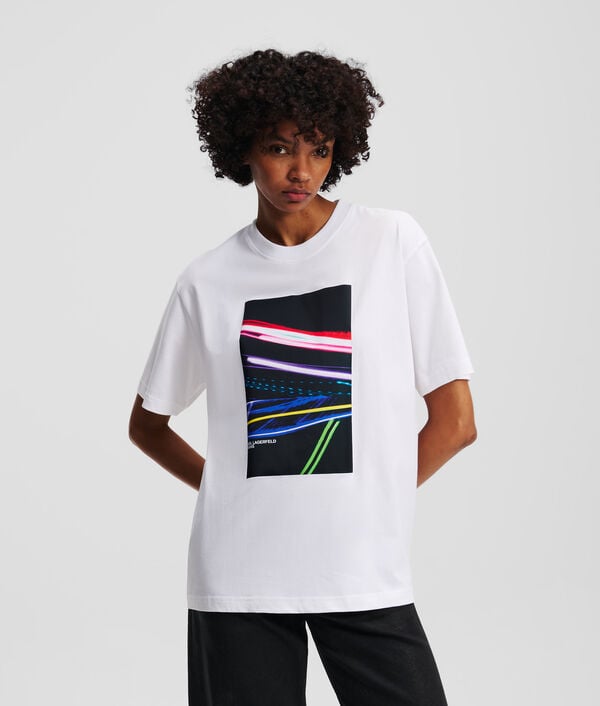 karl lagerfeld T-SHIRT LOVE UNLOCKED