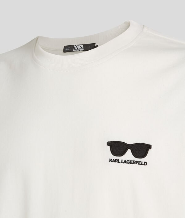 Karl Lagerfeld T-SHIRT LUNETTES DE SOLEIL