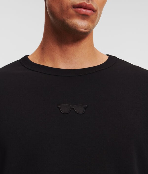 Karl Lagerfeld T-SHIRT LUNETTES DE SOLEIL OVERSIZE