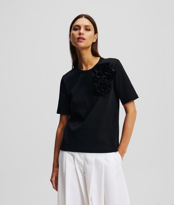 karl lagerfeld T-SHIRT MOTIF À FLEURS