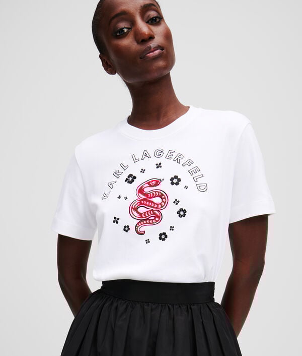 Karl Lagerfeld T-SHIRT NOUVEL AN LUNAIRE