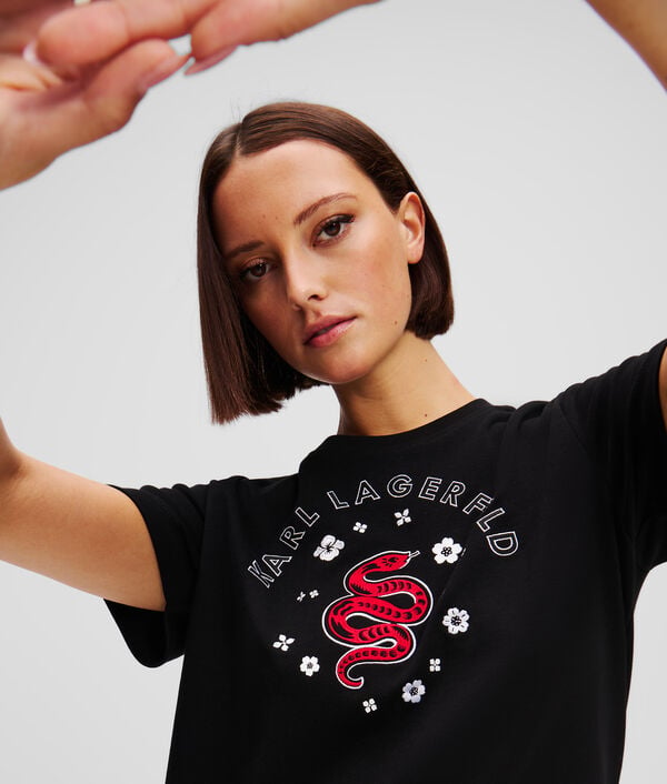 Karl Lagerfeld T-SHIRT NOUVEL AN LUNAIRE