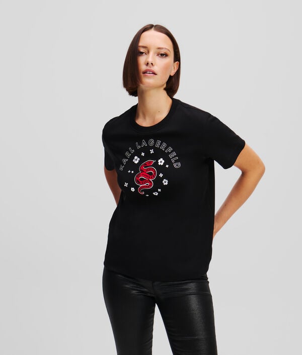 karl lagerfeld T-SHIRT NOUVEL AN LUNAIRE