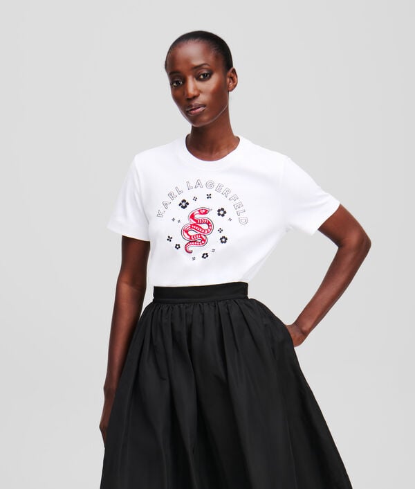 karl lagerfeld T-SHIRT NOUVEL AN LUNAIRE