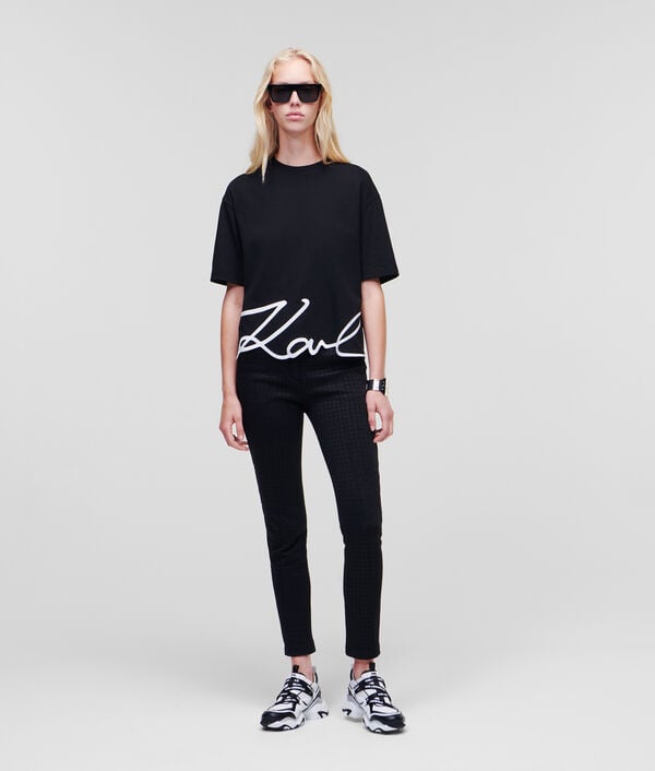 Karl Lagerfeld T-SHIRT OURLET KARL SIGNATURE