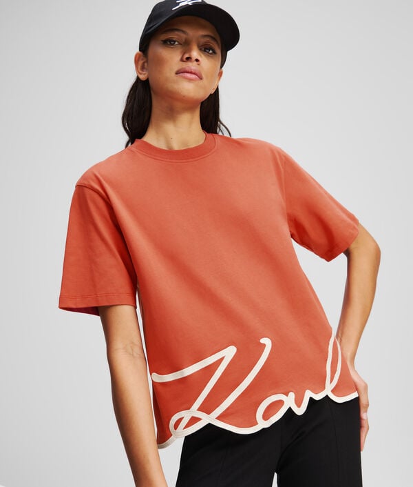 Karl Lagerfeld T-SHIRT OURLET KARL SIGNATURE