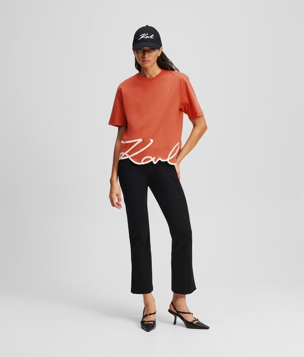 Karl Lagerfeld T-SHIRT OURLET KARL SIGNATURE
