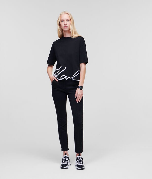 karl lagerfeld T-SHIRT OURLET KARL SIGNATURE