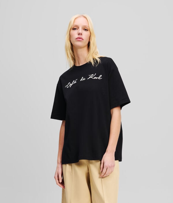 Karl Lagerfeld T-SHIRT OVERSIZE KL X JORGE PARRA
