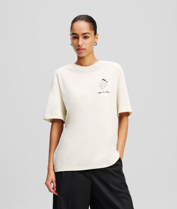 Karl Lagerfeld T-SHIRT OVERSIZE KL X JORGE PARRA