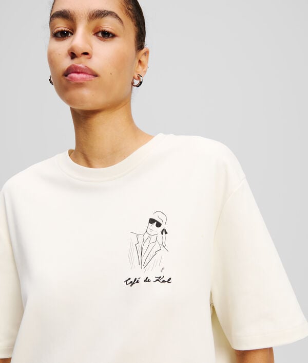 Karl Lagerfeld T-SHIRT OVERSIZE KL X JORGE PARRA