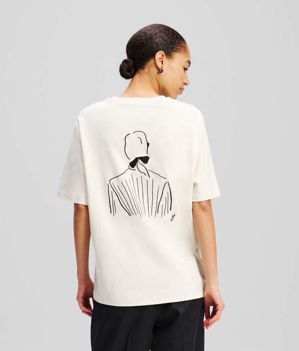 karl lagerfeld T-SHIRT OVERSIZE KL X JORGE PARRA