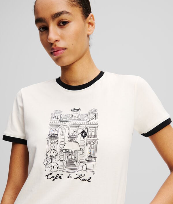 Karl Lagerfeld T-SHIRT SLIM KL X JORGE PARRA