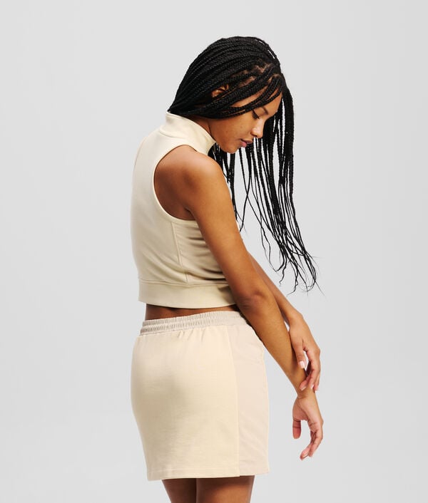 Karl Lagerfeld TOP SANS MANCHES ZIPPÉ