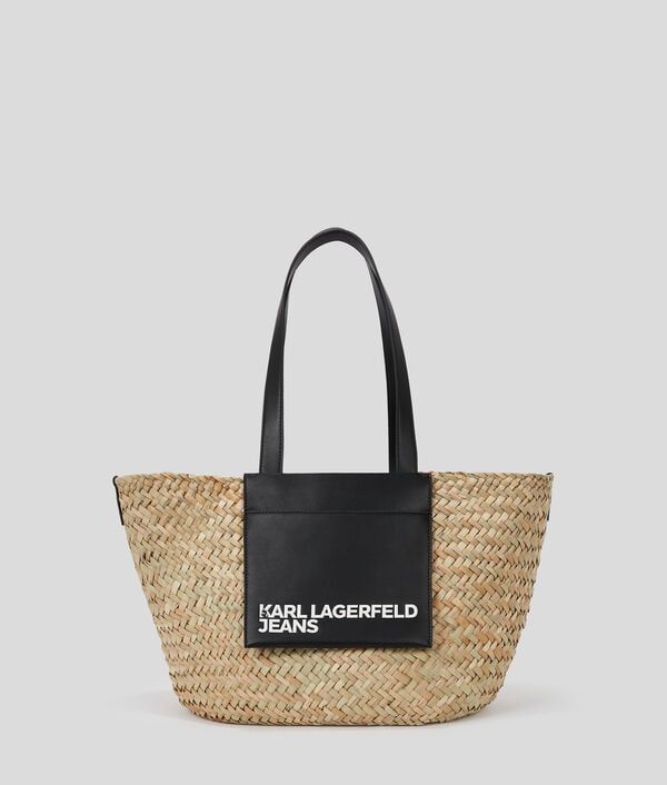 karl lagerfeld TOTE BAG EN RAPHIA