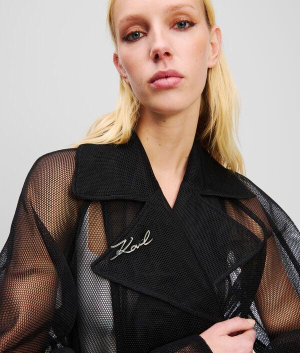 Karl Lagerfeld TRENCH-COAT EN TRICOT