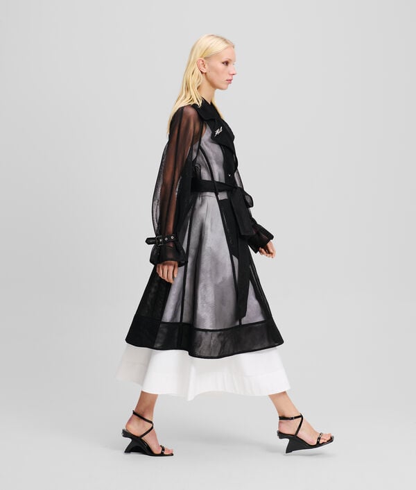 Karl Lagerfeld TRENCH-COAT EN TRICOT