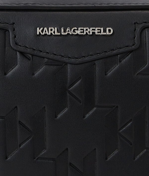 Karl Lagerfeld TROUSSE DE TOILETTE K/LOOM EN CUIR