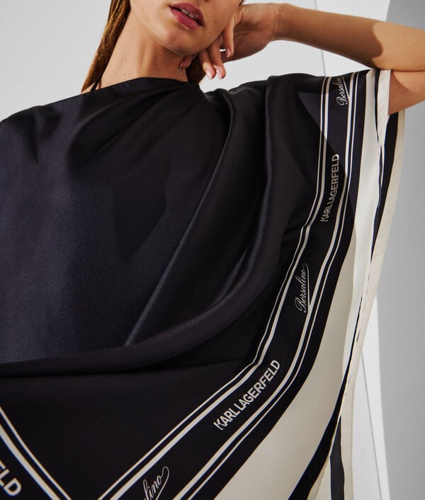 Karl Lagerfeld TUNIQUE EN SOIE KL X BORSALINO