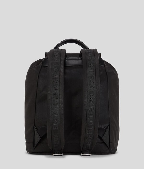Karl Lagerfeld UTILITY COATED DENIM BACKPACK