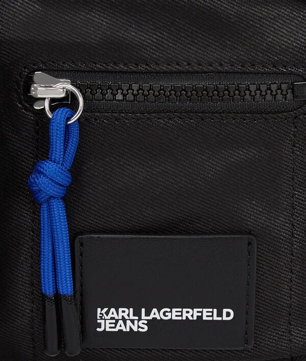 Karl Lagerfeld UTILITY COATED DENIM CAMERA BAG